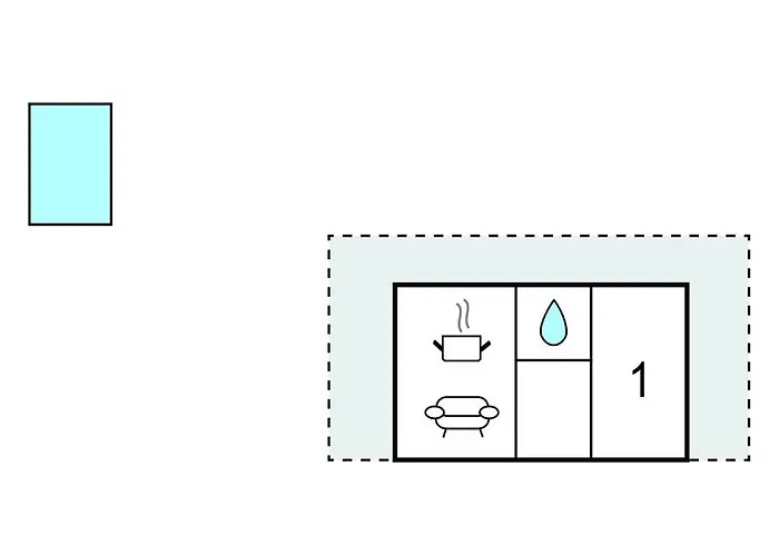 1 Bedroom In 別荘 Civezza